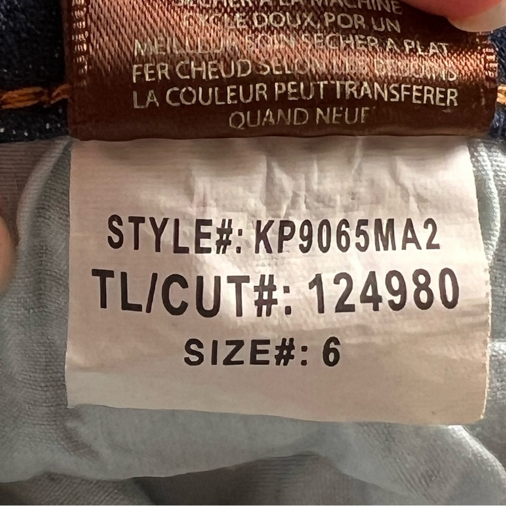 Kut from the Kloth Women Boyfriend Straight Mid rise Blue Jeans Size 6 - Picture 12 of 14